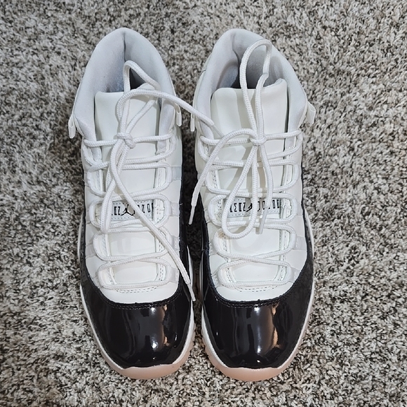 Womens Air Jordan Retro 11 Brown and Sail Sneakers/Womens...
